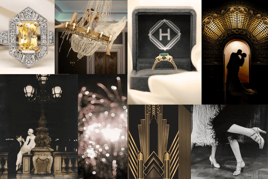 Art Deco Engagement Rings