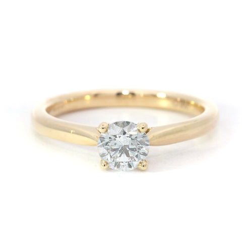 0.49ct GIA Natural Diamond Solitaire Engagement Ring