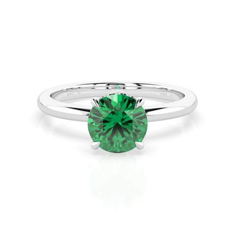 Emerald Hidden Halo Valli