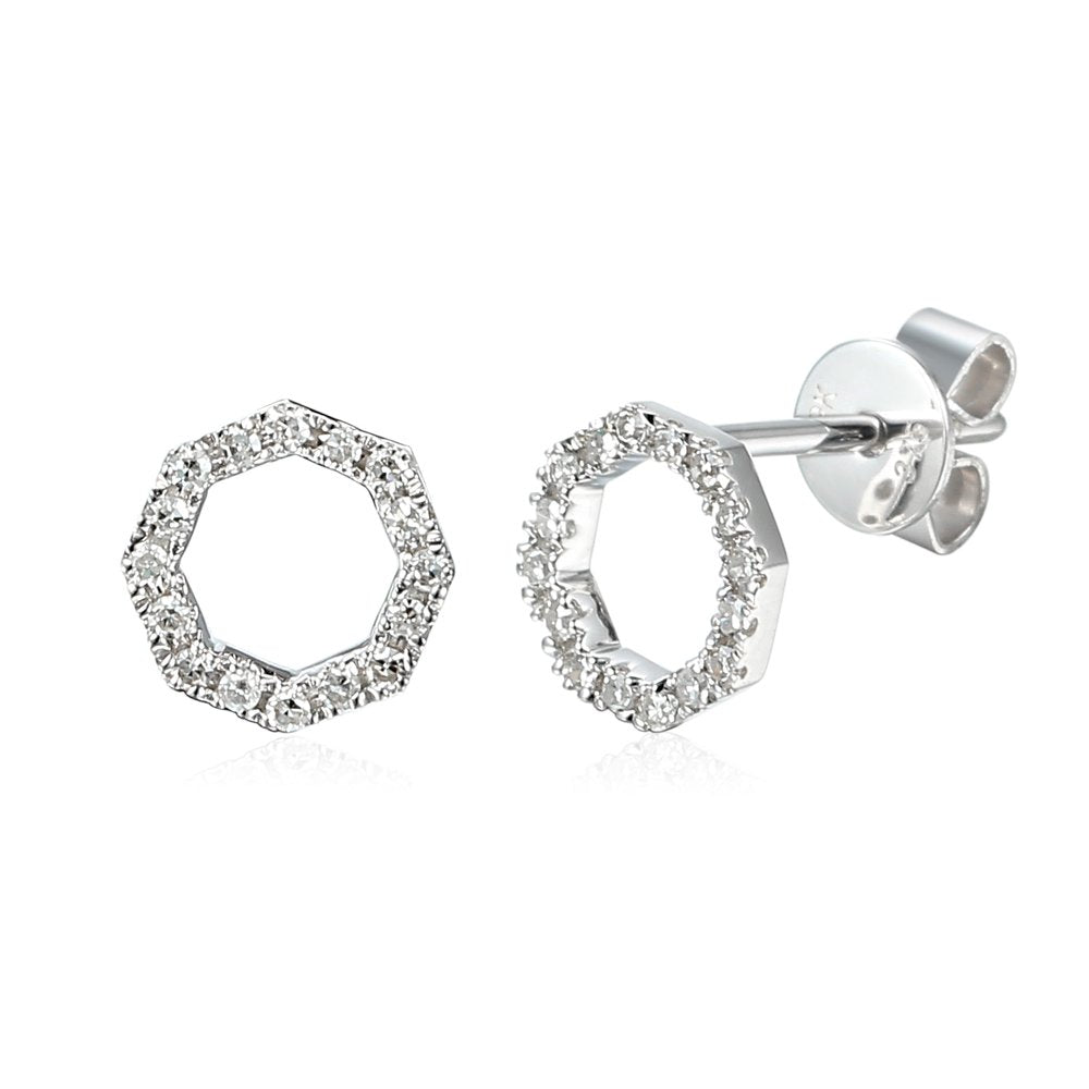 Diamond Earrings for Women and Girls  Gold Earring Hatton Garden